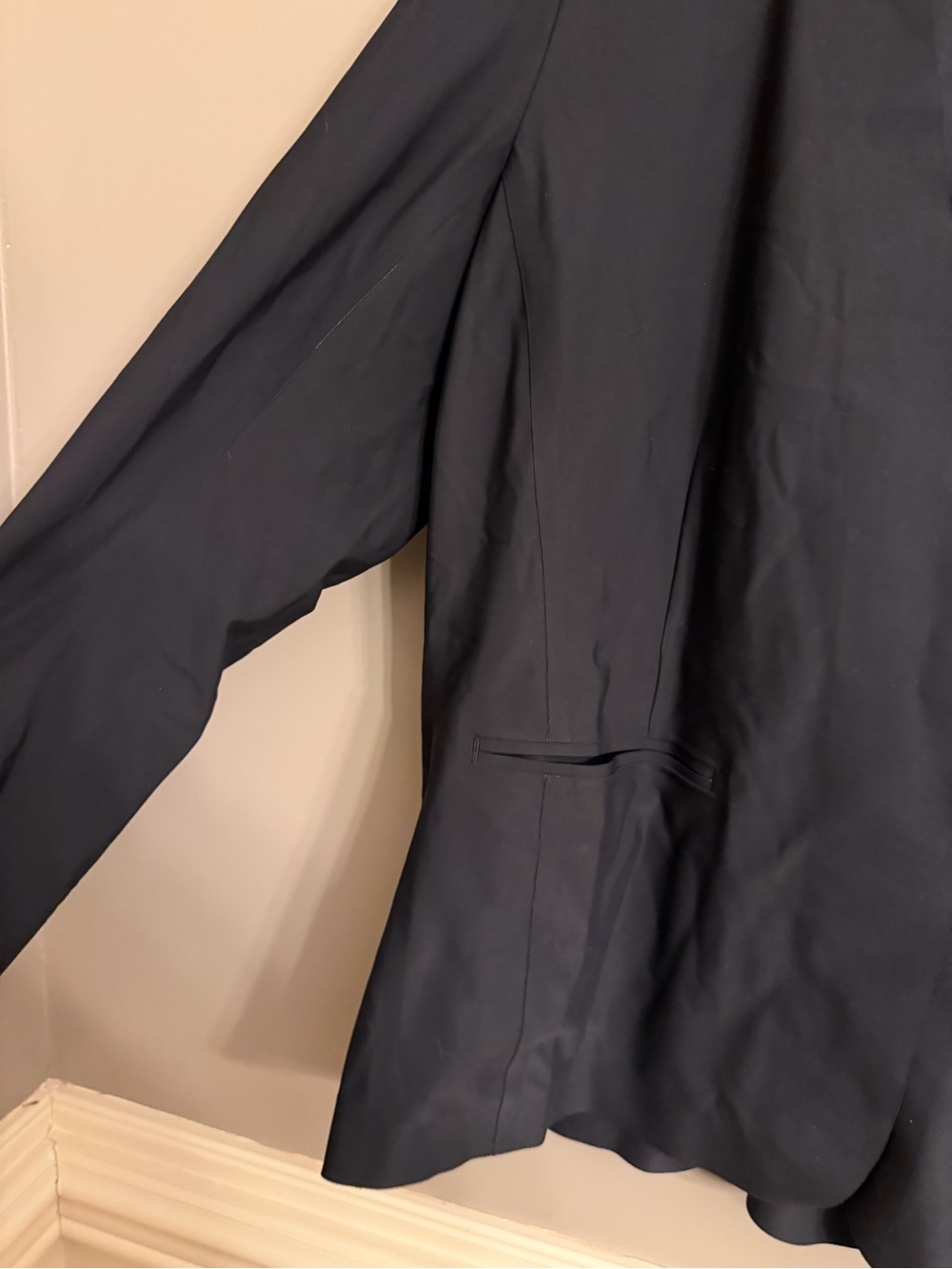 Athleta Note Takes Blazer Black Snap Button Jacket Plus 20 - Picture 2 of 9